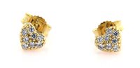 Ohrringe Forever Gioielli Dame ORECCHINI ORO E ZIRCONI in Gold Zircone FGOR00583 - FGOR00583